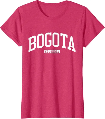 Vista 11 de Camiseta estilo universitario de Bogotá Colombia, Negro