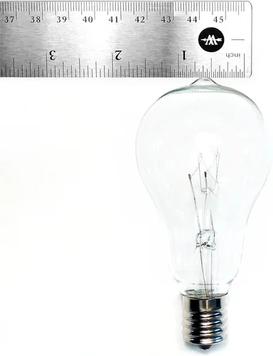 Vista 3 de Hometown Evolution, Inc. Cadena de luces Edison vintage de grado comercial para exteriores (PS50 transparente, cable negro comercial, 25 pies)