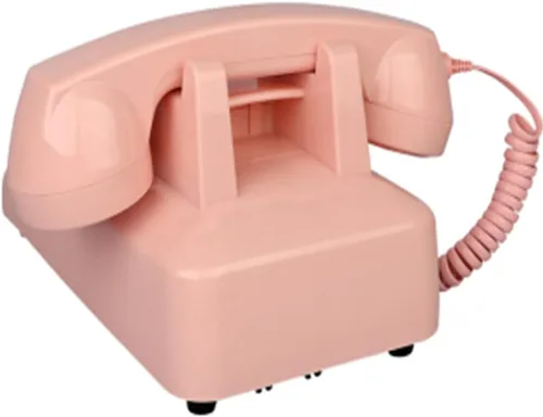 Vista 6 de Teléfono Vintage 1970s Estilo Retro Teléfono Fijo, Auténtico Tono Retro