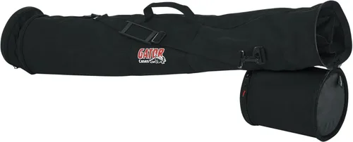 Vista 6 de Gator Cases - Bolsa de transporte ligera para micrófono, capacidad para cinco (5) micrófonos con cable y tres (3) soportes (GX-33)