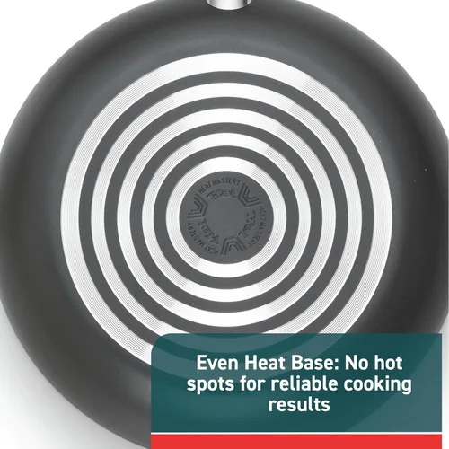 Vista 5 de T-Fal Initiatives Juego de 2 piezas de sartén antiadherente, 8.5, 10 pulgadas, apto para horno y asador hasta 350F, juego de utensilios de cocina