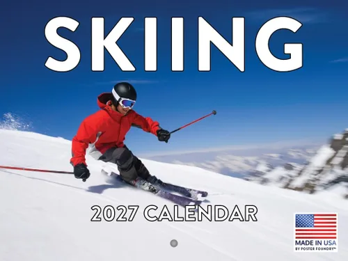 Vista 19 de [Usado] Calendario de deportes de aventura al aire libre, calendario mensual de pared 2026, 12 meses, fabricado en Estados Unidos