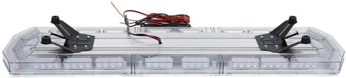 Vista 7 de Luces estroboscópicas de emergencia de 48 pulgadas, 88 LED, barra de luz de advertencia direccional ámbar con 16 modos intermitentes de advertencia