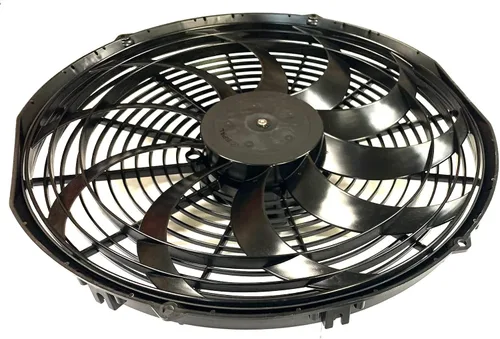 Vista 3 de Spal Ventilador empujador 30102048 (16 pulgadas de alto rendimiento; hoja curva; para uso con fusible de 30 amperios a 13 V), 1 paquete