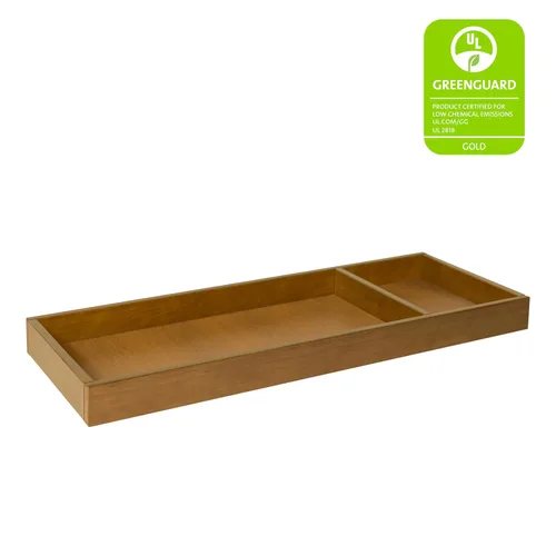 Vista 2 de DaVinci Bandeja cambiadora extraíble ancha universal (M0619) en castaño