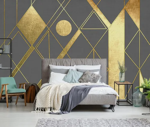 Vista 13 de Mural de Papel Pintado de Plumas Elegante Gris y Blanco para Sala de Estar Dormitorio (No se Pela ni se Pega) No despegar ni pegar