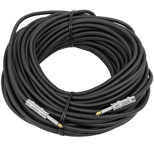 Vista 4 de Seismic Audio - Cable de altavoz de 10 pies 1/4" a 1/4" - Cable de conexión PA DJ