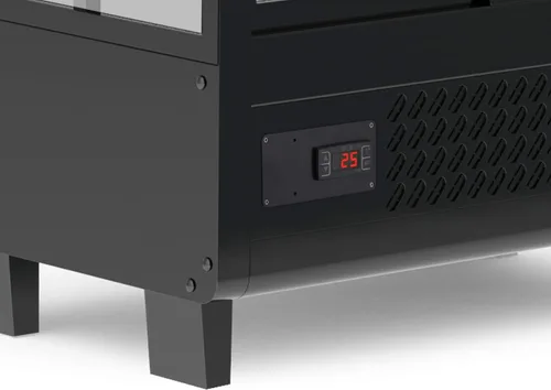Vista 5 de KoolMore CDC-3C-BK Refrigerador comercial, 3 pies cúbicos, negro