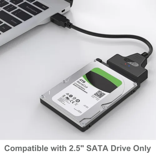 Vista 9 de Cable adaptador SATA a USB 3.0 para adaptador de disco duro SSD HDD de 2.5
