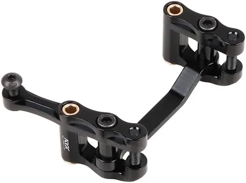 Vista 2 de KYX Racing Aluminio Dirección Set Actualizaciones Piezas Accesorios para 1/18 RC Car ARRMA Granite Grom Mega