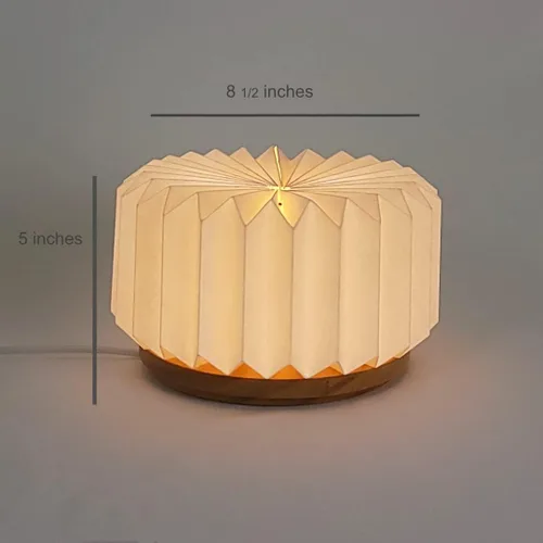 Vista 3 de Pillar Slim - dimmable,table lamp, nursery lamp, modern, japandi, origami, scandinavian design