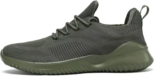 Vista 2 de Zapatillas de tenis para correr para hombre, suela suave de malla transpirable ligera