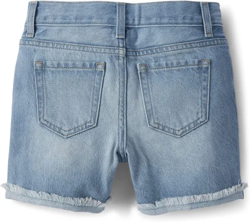 Vista 3 de Denim Midi Shorts