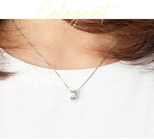 Vista 4 de Collar con colgante de urna de cremación para anillo de patrimonio conmemorativo, plata hawaiana, joyería de cenizas 925, Plata, no conocido