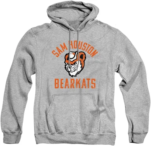 Vista 5 de Sam Houston State University Sudadera con capucha unisex con logotipo oficial de Bearkats para adultos
