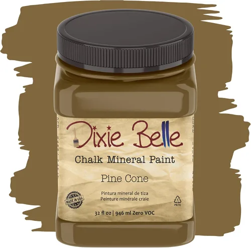 Vista 125 de Pintura para muebles con acabado de tiza Dixie Belle Paint Company - Amatista (4oz) - Pintura mineral de tiza chic púrpura profundo mate
