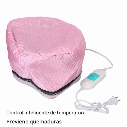 Vista 4 de Casquillo de calefacción, casquillo del tratamiento térmico del cabello. Temperatura ajustable Deep Conditioning Electric Heat Cap