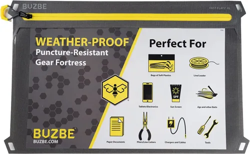 Vista 6 de Buzbe FFM Fast Flatz - Bolsa para equipo resistente a la intemperie, tamaño mediano
