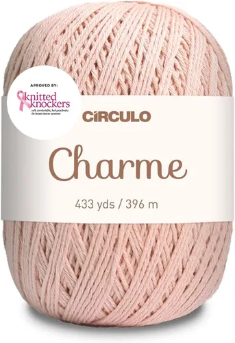 Vista 65 de CIRCULO Charme - Paquete de hilo para tejer y ganchillo, 3 bolas de 100% algodón virgen brasileño mercerizado, peso deportivo suave, color 2012