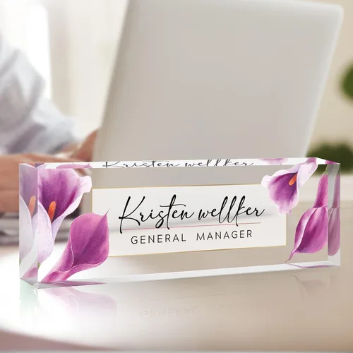 Vista 24 de Gowelly Placa de nombre personalizada para escritorio de oficina, placas de nombre personalizadas para escritorio, regalos personalizados