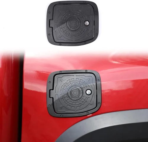 Vista 14 de HAPPYHORSE Tapa de Repuesto para Tanque de Combustible con Cerradura Antirrobo Compatible con Toyot@ Tacoma 2016-2022 Tapa Decorativa de Llenado