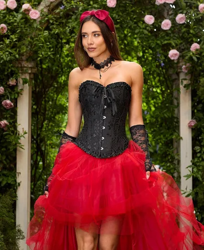 Vista 91 de SZIVYSHI Corsé para mujer, lencería moldeadora, body con cintura de encaje