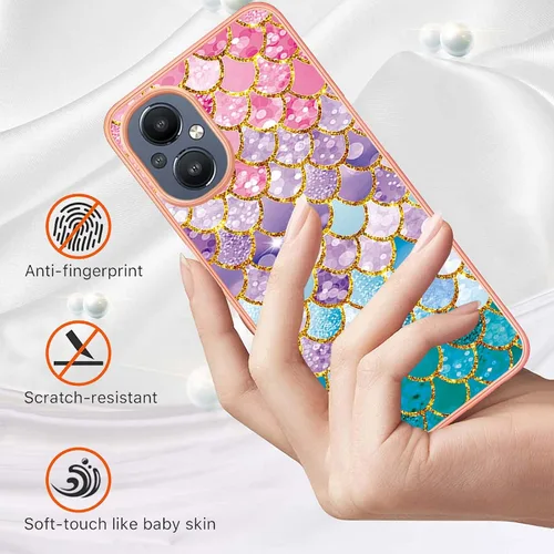 Vista 1047 de Funda compatible con Nothing Phone 1, compatible con Nothing Phone One A063 para teléfono móvil TPU funda FLP