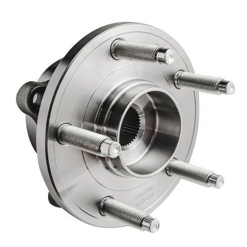 Vista 4 de Detroit Axle - Par de cojinetes de rueda delantera/trasera para Ford Edge 11-14, 09-19 Flex, 13-19 Police Interceptor Sedan, 14-18 Police Sedan