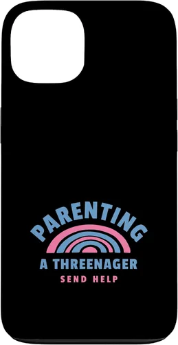 Vista 7 de Threenager Parenting 3 Year Old Kid Case for iPhone XR