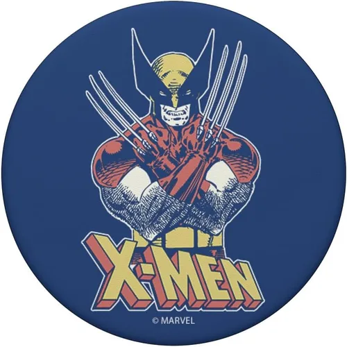 Vista 3 de Marvel X-Men Wolverine Classic Comic Vintage - PopSockets Grip and Stand for Phones and Tablets