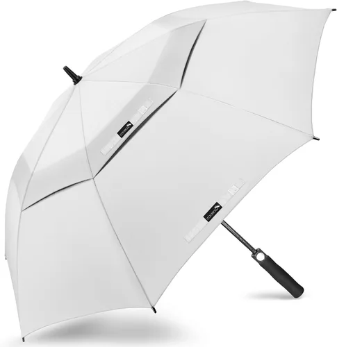 Vista 34 de ZOMAKE - Paraguas de golf a prueba de viento, extragrande, de gran tamaño, de doble dosel resistente para lluvia, juegos deportivos y carrito