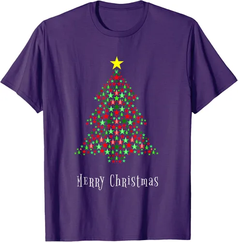 Vista 66 de Celebración del árbol de Navidad - Feliz Navidad - Camiseta de Navidad