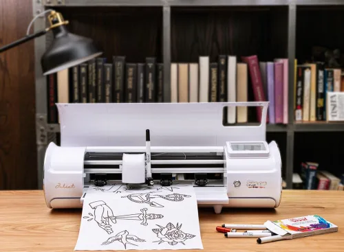 Vista 9 de Siser Juliet Essential Bundle - Máquina de corte profesional de alta definición de 12 pulgadas para vinilo, papel y más, compatible con WiFi
