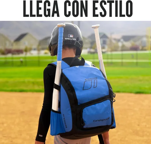 Vista 6 de Tonesport, Bolsa de Béisbol - Mochila para Béisbol, Sóftbol, T-Ball - Bolsa de Bate para Adultos y Jóvenes