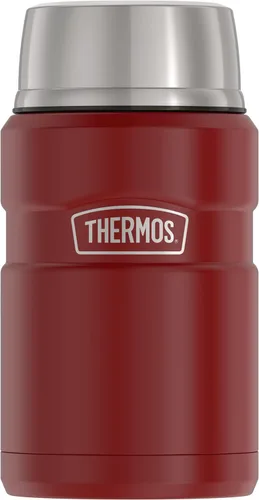 Vista 11 de THERMOS Stainless King Tarro de alimentos aislado al vacío con cuchara, 16 onzas, verde militar