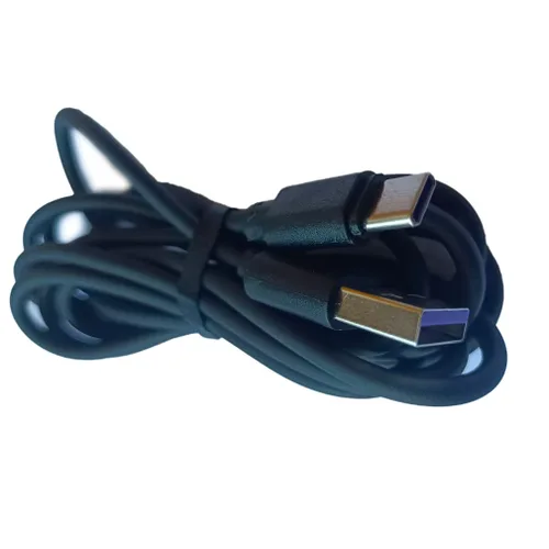 Vista 2 de HD60 X Cable USB 3.0 Tipo-C a USB-A Cable de carga compatible con Elgato HD60 X captura de juegos, pedal Stream Deck, 4K60 S+ (negro)