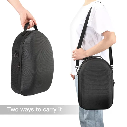 Vista 6 de Seracle Hard Carrying Case Compatible with Sony Playstation VR2 (PSVR2) Headset and Touch Controllers, VR Accessories Suitable for Travel and Home