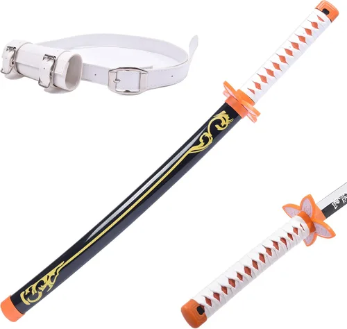 Vista 7 de 31inch Cospaly Sword Anime Replica Sword Suitable for Character Dress up, Anime Lovers Collection Decoration, not Sharp