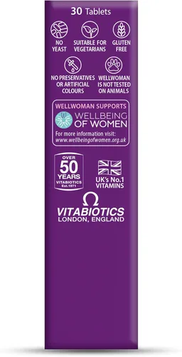 Vista 7 de Wellwoman Vitabiotics Deporte y Fitness - 30 Tabletas