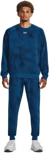 Vista 4 de Under Armour Pantalones deportivos Rival con estampado de vellón para hombre