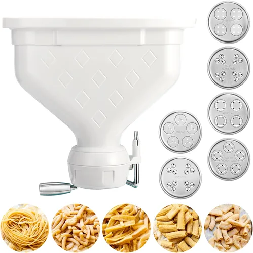 Vista 9 de Accesorio para hacer pasta 3 en 1 de metal para batidora de pie Kitchenaid