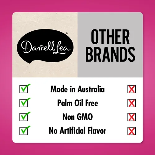 Vista 4 de Darrell Lea Regaliz australiano a granel, sin OGM, sin aceite de palma, sin jarabe de maíz de alta fructosa, caramelo de regaliz suave y masticable
