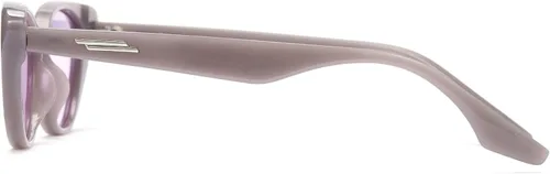 Vista 3 de Cyxus Gafas de sol de ojo de gato de moda para mujer, protección UV, marco de policarbonato grueso a la moda