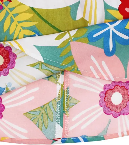 Vista 184 de Vestido de verano para niña, de algodón, con diseño floral