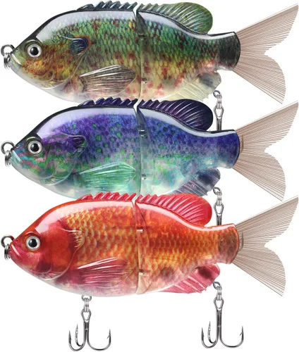 Vista 20 de TRUSCEND Swimmax - Señuelos de pesca fáciles de atrapar con ganchos BKK, ondulación, vibración, traqueteo y gorgoteo para más mordeduras, cebos