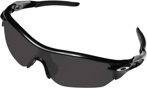 Vista 2 de BroLizard - Lente polarizada para gafas de sol Oakley RadarLock Edge OO9183, negro