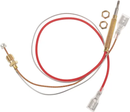 Vista 5 de Sensor de termopar para calentador de patio al aire libre e interruptor de punta, con tuercas de conexión de extremo M8 x 1, rosca de cabeza