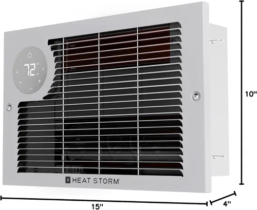 Vista 7 de Heat Storm 1500 vatios - Calentador eléctrico de pared con WIFI