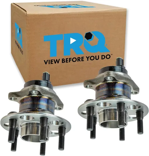 Vista 191 de Conjunto de rodamiento de rueda delantera de 2 piezas y buje TRQ Compatible con Pontiac Solstice 2006-2009 Saturn Sky 2007-2010