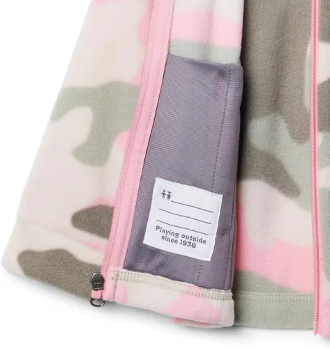Vista 3 de Columbia Benton Springs II - Forro polar estampado para niña
